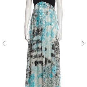 Stunning Ethereal strapless DVF maxi dress